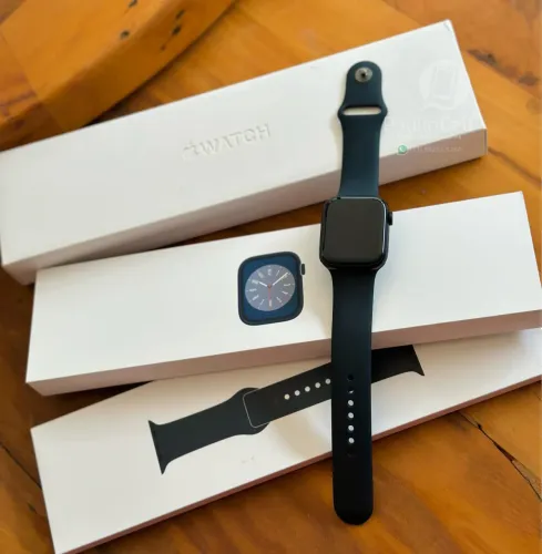 Apple watch série 8 45mm Preto completo