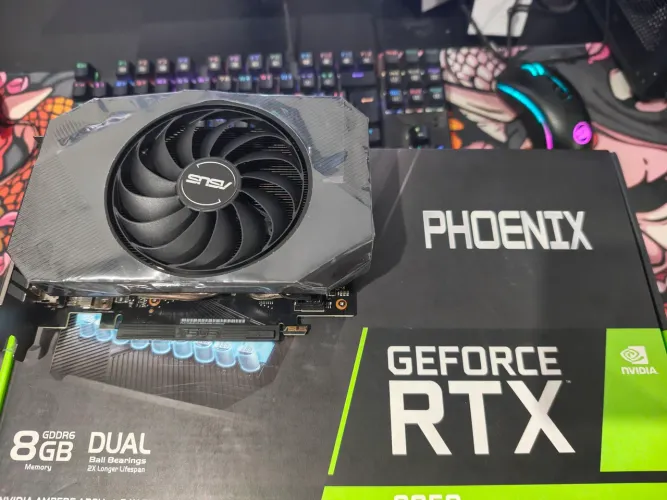 Placa de vídeo Rtx 3050 8gb zerada