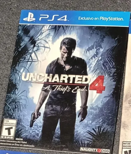 Uncharted 4 jogo ps4