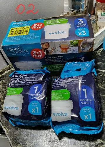 FILTRO PARA JARRA AGUA QUA OPTIMA - EVOLVE OS DOIS R$40
