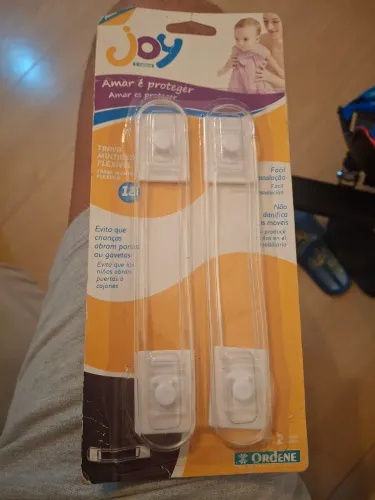 TRAVA MULTIUSO FLEXÍVEL 18CM PARA PORTA OU GAVETA