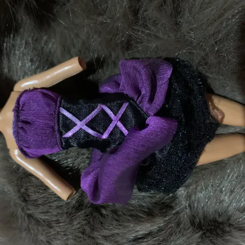 Elissabat vestido monster high 