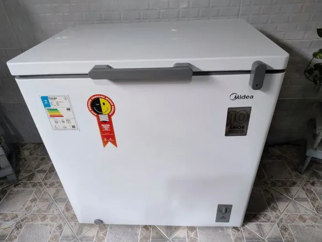 Freezer horizontal com chave novinho 10 anos de garantia (motivo mudança)