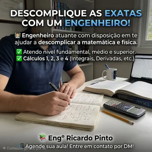 Professor de Matemática e Física