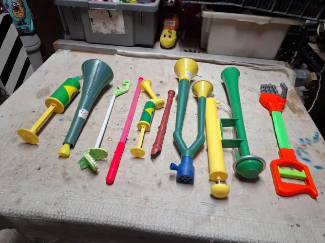 lote de trombeta .Brasil 9 unidades