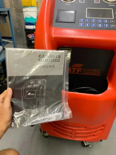Máquina troca de óleo Câmbios Automáticos LAUCH com maletas de Acessórios