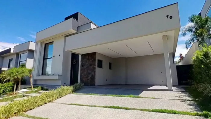Casa Térrea para Venda em Caçapava, Condomínio Residencial Ecopark Bourbon, 3 dormitórios,