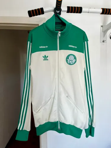 Blusa Jaqueta Retrô Palmeiras Adidas Original