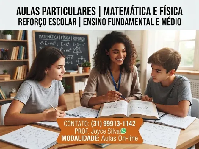 Aulas de Matemática e Física - Aprenda de forma simples e sem medo!