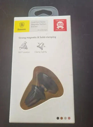 Suporte baseus magnético  veicular para  celular 