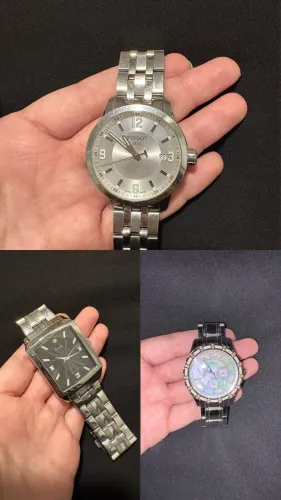 3 Relógios originais( GUESS e TISSOT)