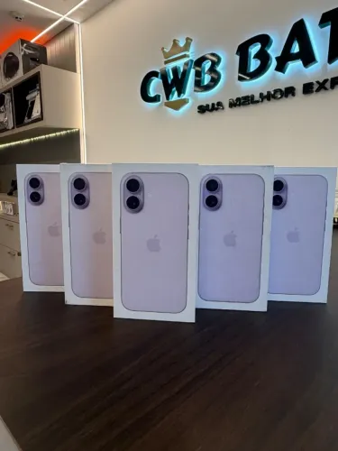 iPhone 17 256GB Lavanda - NOVO LACRADO - LOJA FISICA 
