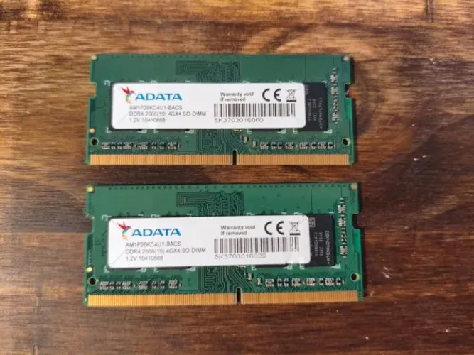 Memória DDR4 Pentes de 4gb