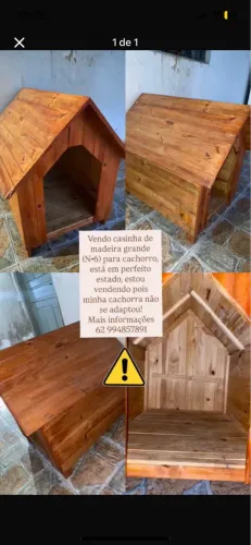 Vende-se casinha para cachorro N6