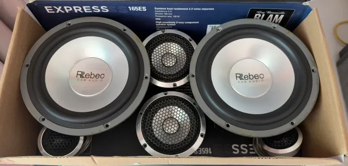 Kit 3 vias Rebec Audio Alta Definição