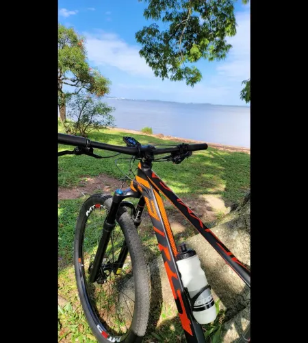 MTB com suspensão a ar 1 X 12V