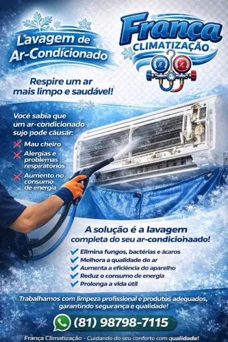 Higienização de ar condicionado 