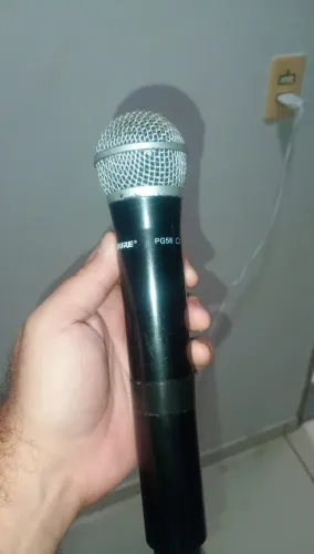 Microfone sem fio Shure SVX24/PG58