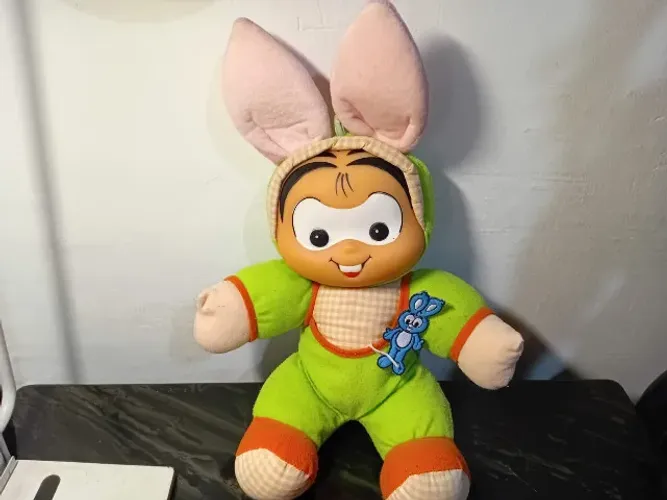 Boneca Mônica original roupa de coelho