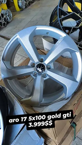 aro 17 5x100 modelo golf gti<br><br>2.300$