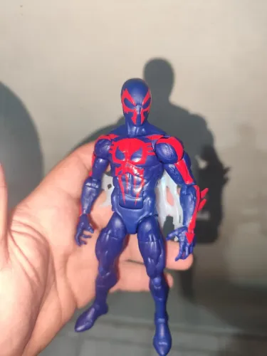 Marvel legends spiderman 2099 + teia custom