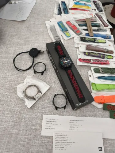 Relógio Smartwatch Xiaomi na Caixa + Pulseiras + Protetor de Visor Super Completo