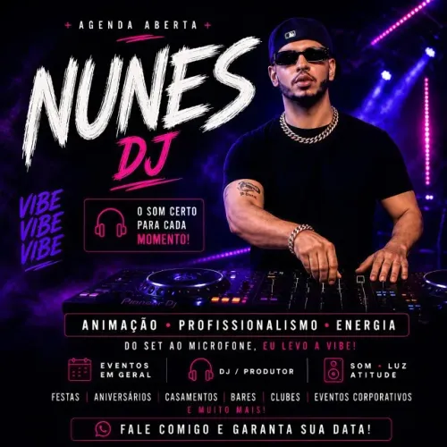 DJ | Festas, Aniversários, Casamentos e Eventos em Geral | Agenda Aberta