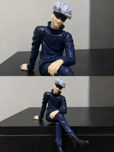 Action Figure Satoru Gojo Sentado - Jujutsu Kaisen