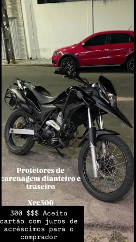 Protetor de carenagem XRE 300