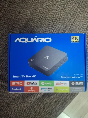 Tv BOX AQUÁRIO SVT 2000