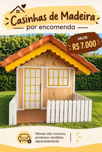 Casinha infantil 