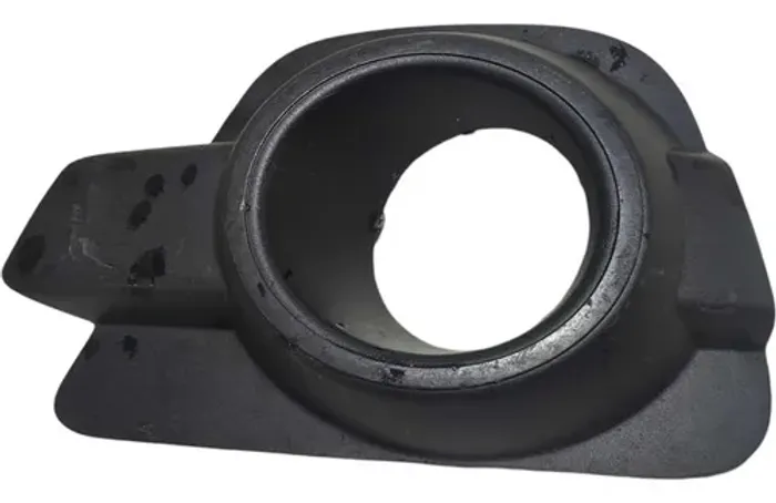 Moldura Farol Milha Esquerdo Renault Kwid 1.0 2020 2021 2022 Preto Esquerdo