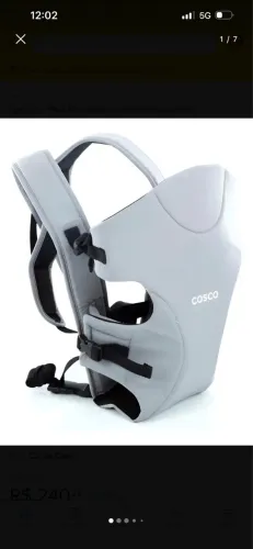 Vendo ? Canguru Para Bebê Ergonômico Cosco Loop Confortável Até 9kg 