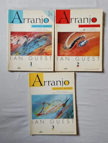 ARRANJO - MÉTODO PRÁTICO - Ian Guest - KIT COM 3 VOLUMES
