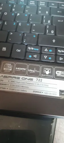 NetBook Acer Aspire One 722