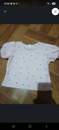 Blusa nova 15 reais infantil 