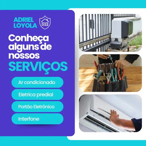  Ar Condicionado, Portão Eletrônico e Interfone - Instalação e Manutenção ?