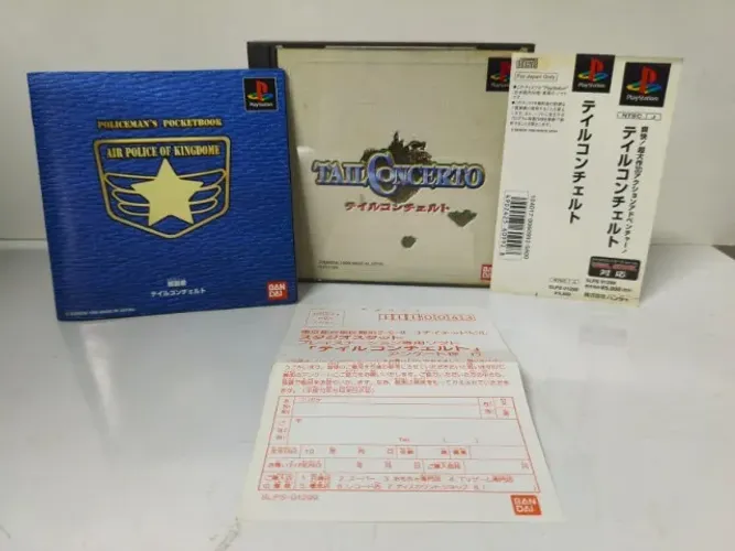 tail concerto ps1 original japan playstation