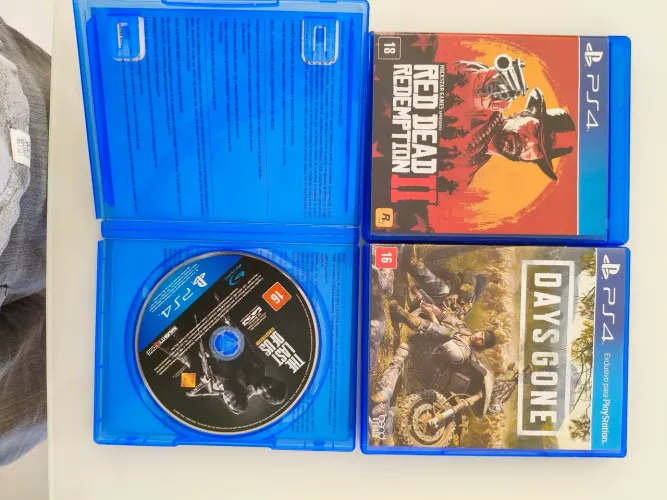 Jogos PS4 The last of Us Days one Red Dead Redemption 