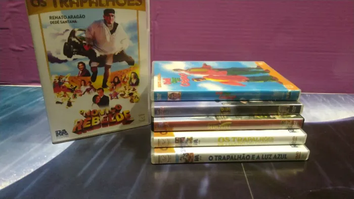 Dvds Os Trapalhões+ Didi originais 