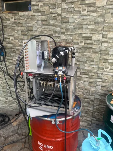 Máquina everest egc-75 com melhoria para produzir 100kgs/24h