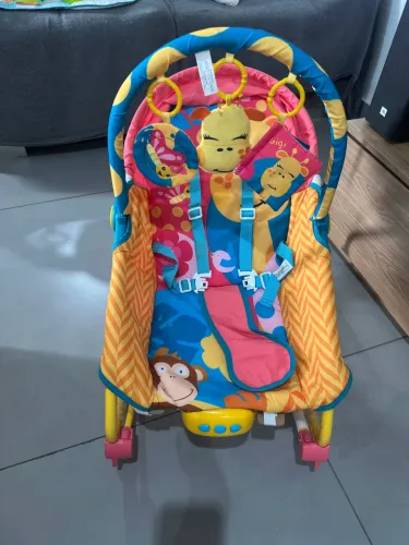 Cadeira De Balanço Para Bebês Multikids Baby