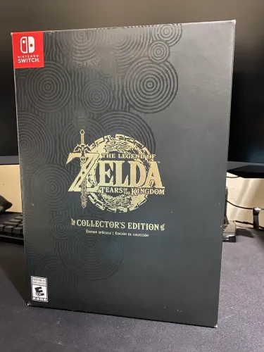 zelda tears of the kingdom edição de colecionador