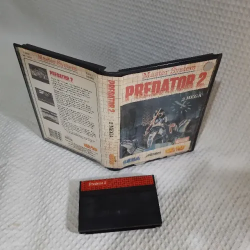 JOGO MASTER SYSTEM PREDATOR 2 CAIXA