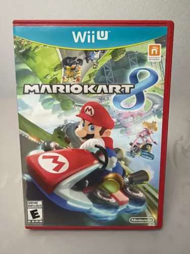 Game Mario Kart 8 - WiiU - Mídia Física