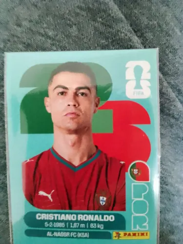 Figurinha do Cristiano Ronaldo