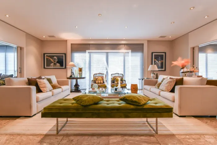 Apartamento à venda no Panamby com 427 m² e 4 suítes com lazer completo