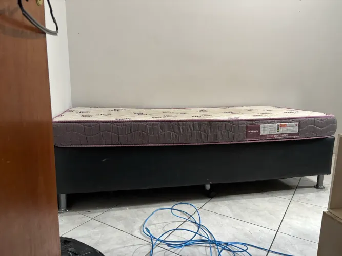 Cama box solteiro