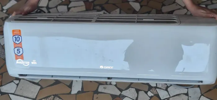 Ar condicionado _?Ar Split Gree Inverter G-Top 12.000 BTU/h Frio 220V Wi-Fi - Seminovo Imp
