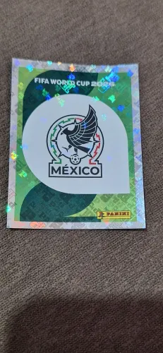 Figurinha Brilhante Escudo México Álbum Copa 2026